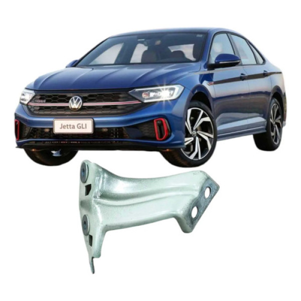 Suporte Paralama Dianteiro Esquerdo Volkswagen Jetta 2023 Cinza-escuro