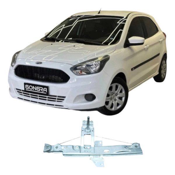 Maquina Vidro Traseira Direita Ford Ka 2017 1.0  E3b5a27000