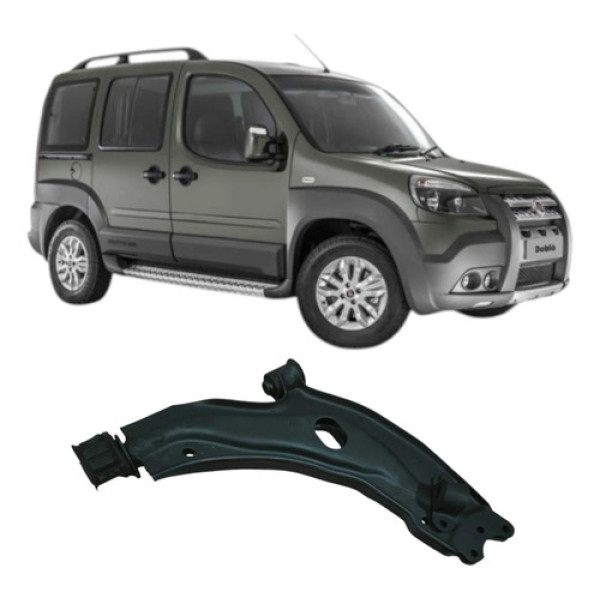 Balança Bandeja Direita Fiat Doblo 2002 1.3 Original