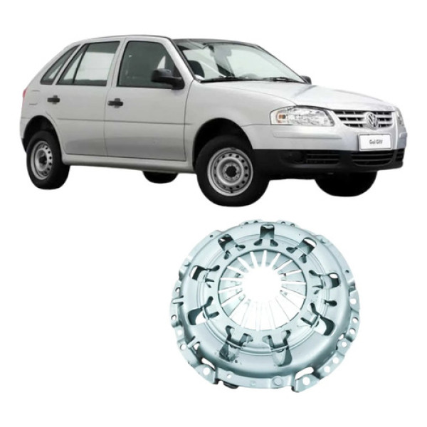 Platô Embreagem Volkswagen Gol 2009 1.0 Original Prateado