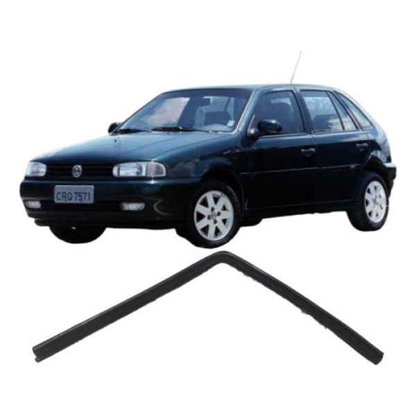 Borracha Porta Traseira Esquerda Volkswagen Gol 1999 Origina