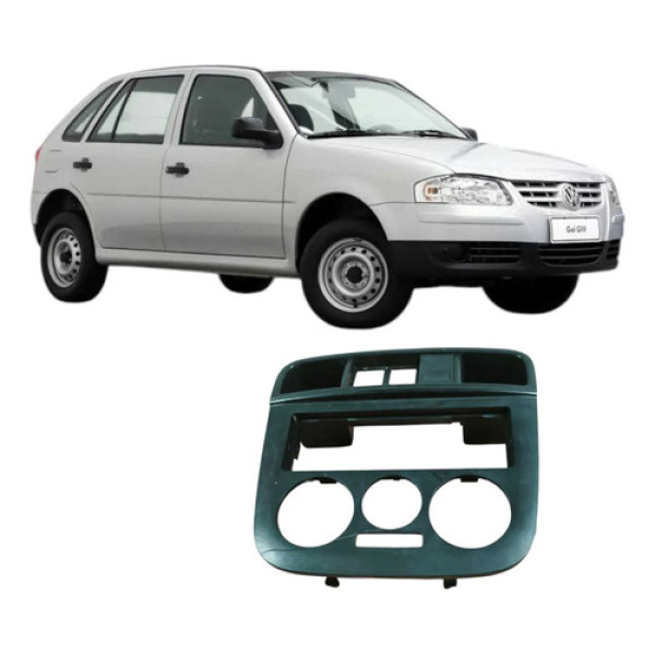 Moldura Comando Ar Volkswagen Gol 2009 1.0 Original 