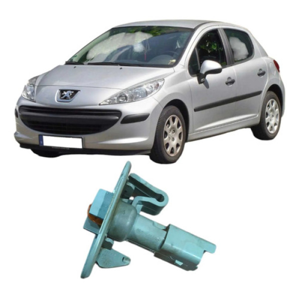 Pisca Esquerdo Lateral Peugeot 207 2009 1.4 Original  Prateado