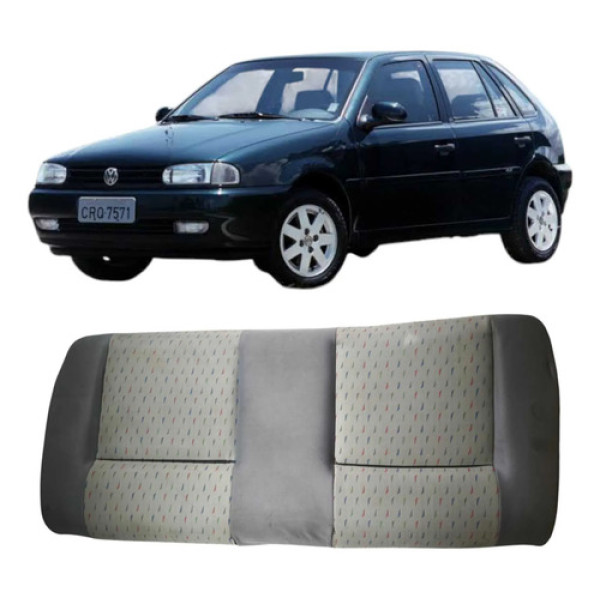 Encosto Banco Traseiro Volkswagen Gol 1999 1.0 Original Cinza