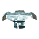 Suporte Maçaneta Tras Esq Chevrolet Prisma 2012 93363844 Ori Prateado Traseira