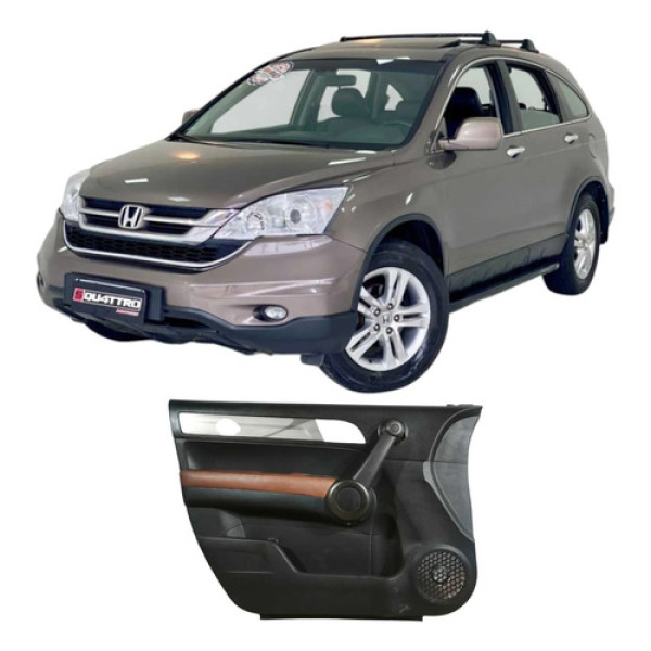 Forro Porta Dianteira Esquerda Honda Cr-v 2010 Original