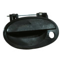 Maçaneta Porta Dianteira Esquerda Gm Corsa 2006 24434865 Preto Dianteira