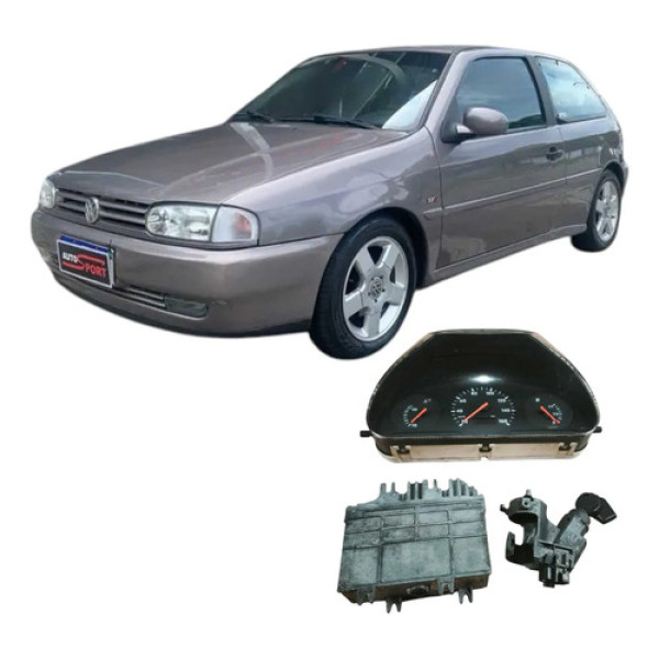 Kit Code Injeção Volkswagen Gol 1997  1.0  377906021dq