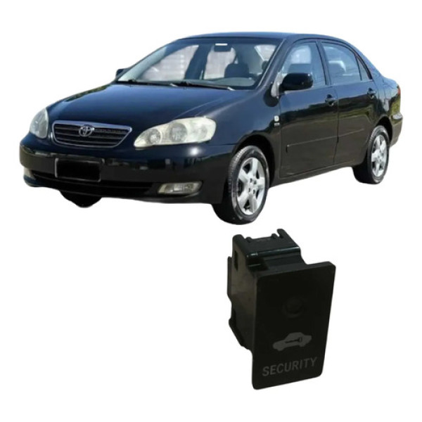 Botão Sensor Alarme Toyota Corolla 2004 1.8 Original