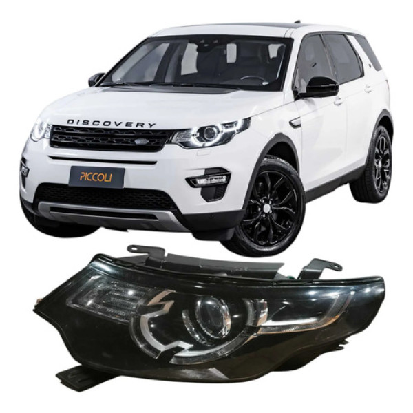 Farol Esquerdo Lr Discovery Sport 2018 2.0 Fk7213w030eg Esquerdo/motorista