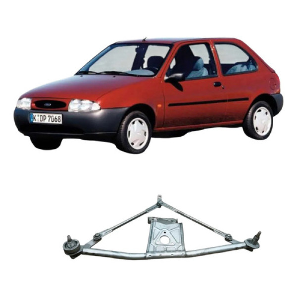 Galhada Limpador Parabrisa Ford Fiesta 1996 96fg17504ab Orig Esquerdo