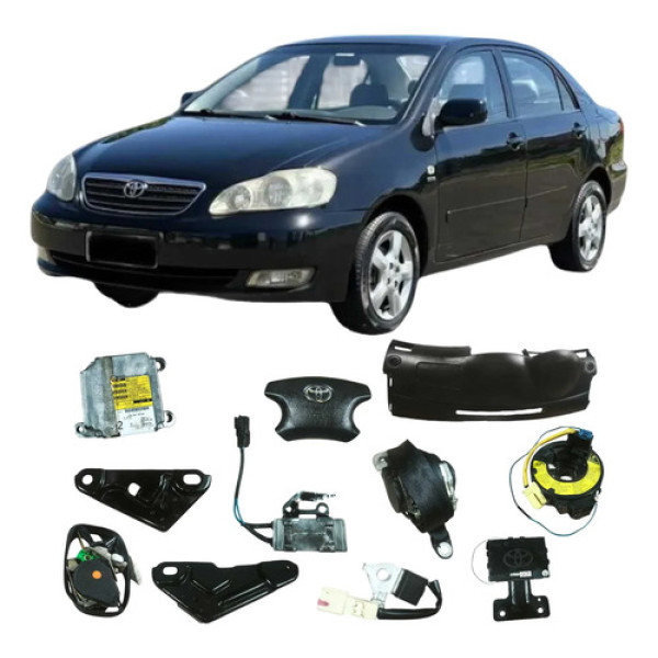 Kit Airbag Toyota Corolla 2004 1.8 Automático 209504102 Preto