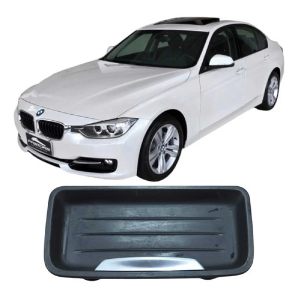 Moldura Suporte Porta Copos Bmw 320i 2015 2.0 9232068 Preto