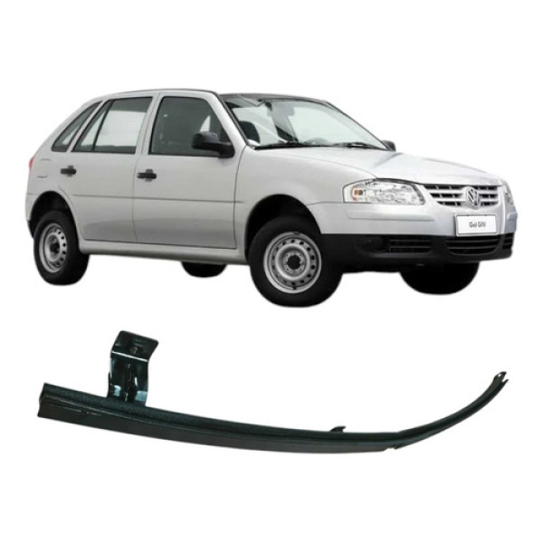 Guia Vidro Traseiro Direito Volkswagen Gol 2009 Original Preto