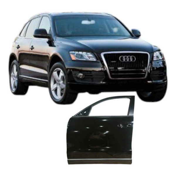 Porta Dianteira Esquerda Audi Q5 2012 2.0 Original Dianteira Esquerdo Preto