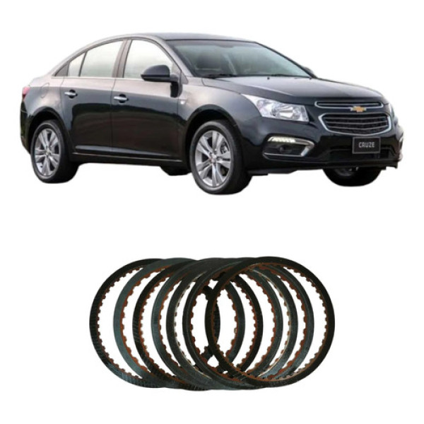 Jogo Disco Composite Câmbio Cruze 2015 1.8 Aut Original