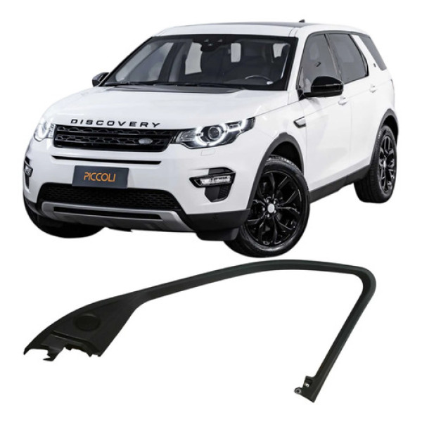 Moldura Porta Dianteira Direita Discovery 2018 2.0 Original Cinza