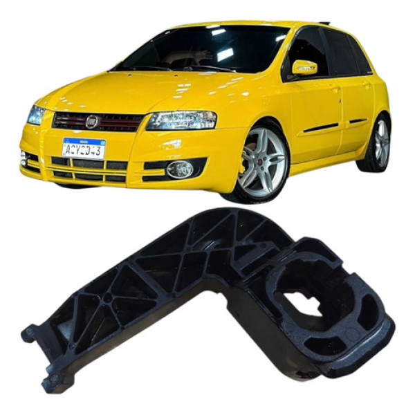 Suporte Maçaneta Externa Dianteira Direita Fiat Stilo 2009 Preto Dianteira