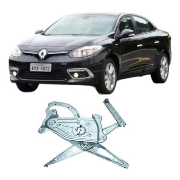 Maquina Vidro Dianteir Direit Renault Fluence 2014 966029102