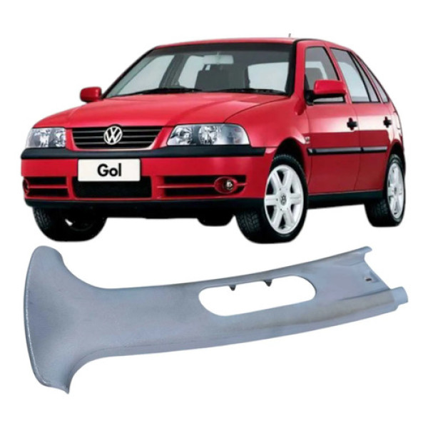 Moldura Acabamento Coluna Central Esquerda Vw Gol 2005