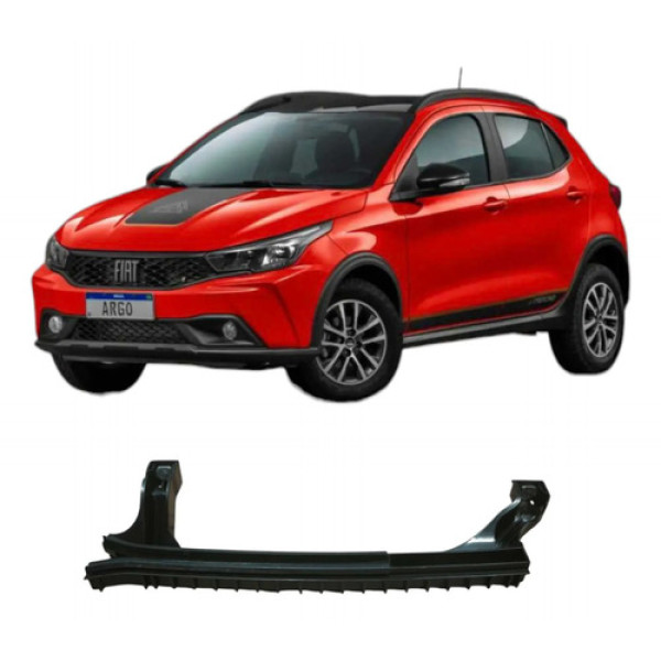Guia Vidro Traseiro Esquerdo Fiat Argo 2023 1.0 52052886 Preto