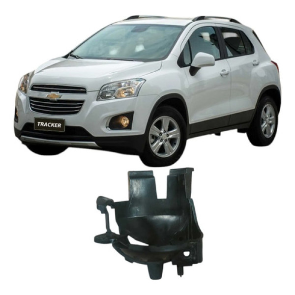 Suporte Farol Milha Esquerdo Gm Tracker 2015 1.8 Original Preto
