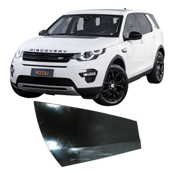 Moldura Externa Traseira Direita Land Rover Discovery 2018 Cinza