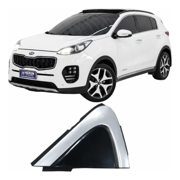 Acabamento Externo Retrovisor Direito Kia Sportage 2018