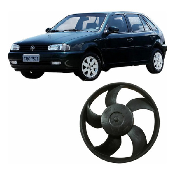 Eletroventilador Ventoinha Volkswagen Gol 1999 1.0 Original