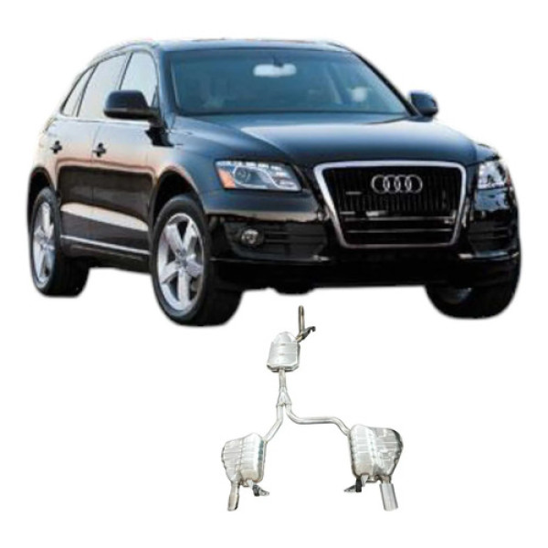 Escapamento Abafador Silencioso Audi Q5 2012 2.0 Original