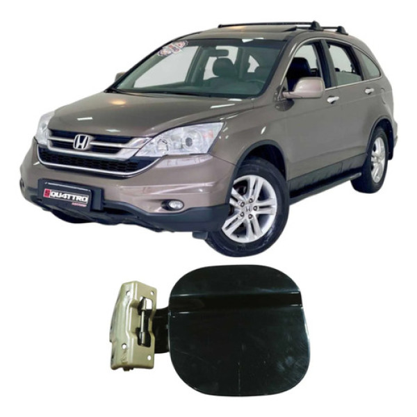 Portinhola Tanque Combustível Honda Cr-v 2010 Original Preto 2010