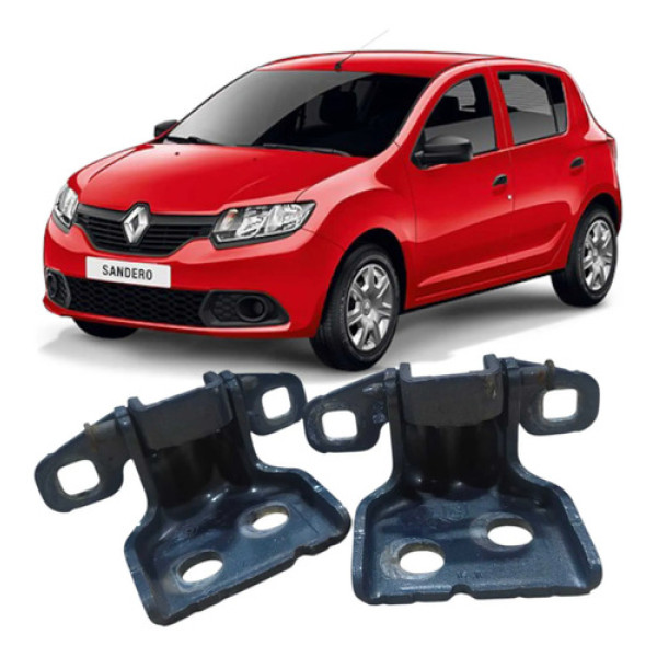  Par Dobradiça Porta Traseira Renault Sandero 2019 E88059955