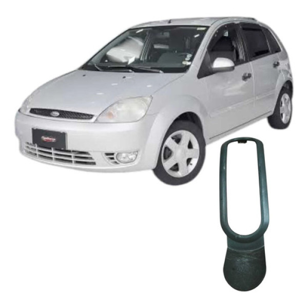 Moldura Alavanca Freio Mão Ford Fiesta 2005 2s65f044l48ca0yy Verde