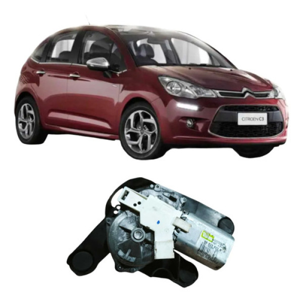 Motor Limpador Traseiro Citroen C3 2013 Original 968338238