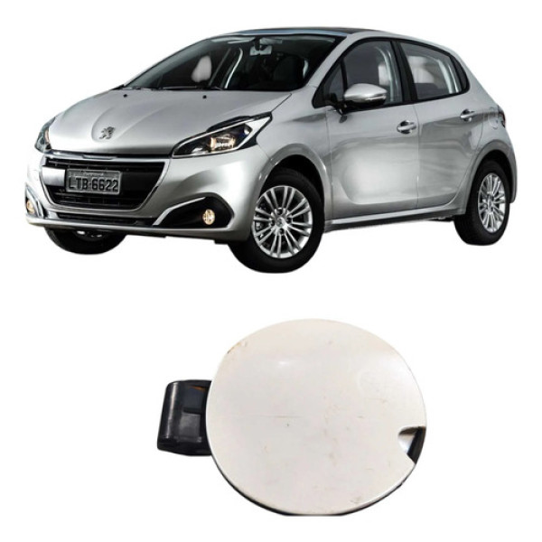 Portinhola Tanque Combustível Peugeot 208 2017  9607206080 Branco 2017
