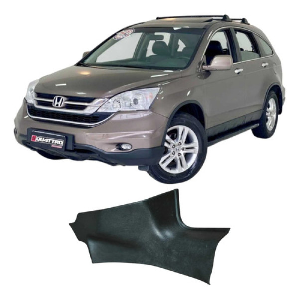 Soleira Porta Traseira Direita Honda Cr-v 2010 Original Preto