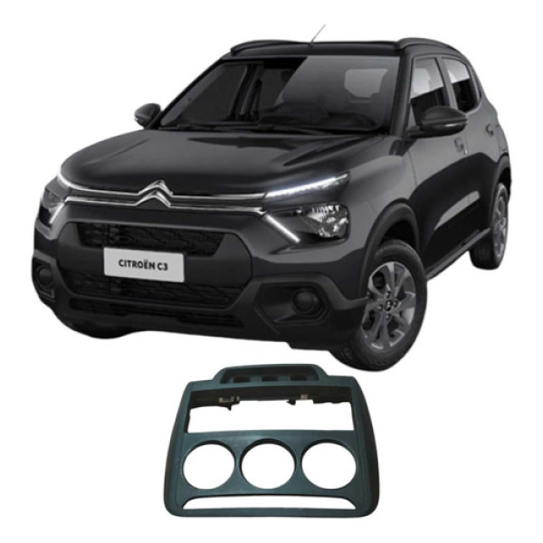 Grade Painel Central Radio Citroen C3 1.2 2016/17 9811337777