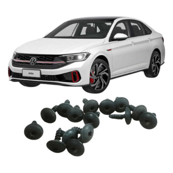 Jogo Parafuso Parabaro Traseiro Vw Jetta 2023 Gli Original