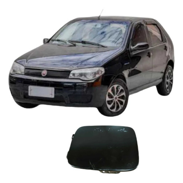 Portinhola Gargalo Combustível Fiat Palio 2010 1.0 Original Preto 2010