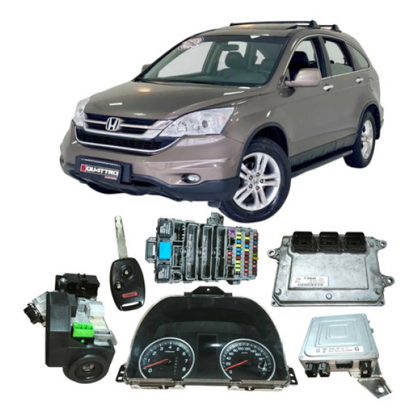 Kit Code Modulo Injeção Cr-v 2.0 4x4 2010 37820rzpm71