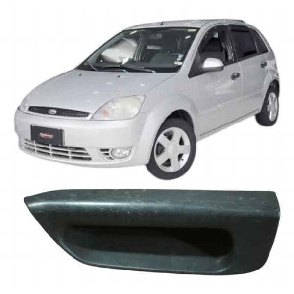 Moldura Puxador Inter Dianteiro Direito Fiesta 2005 Original Preto