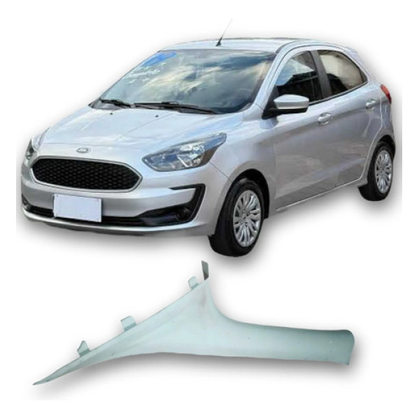 Coluna Para-brisa Esquerda Ford Ka 2019 1.0 3c Original  Branco