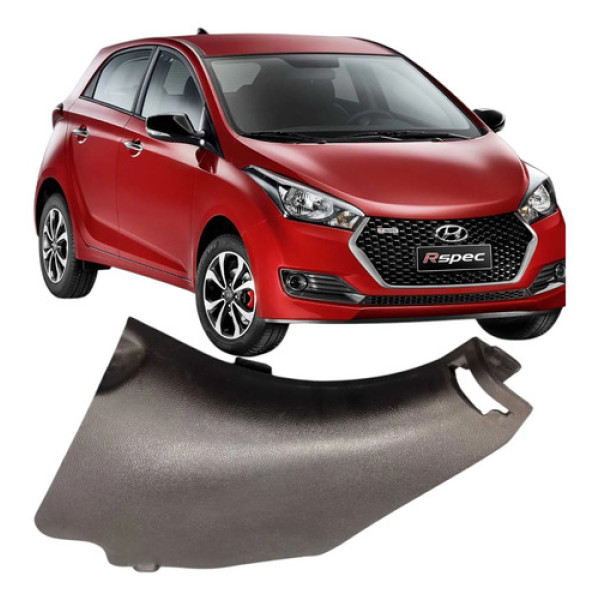 Moldura Soleira Traseira Direita Hyundai Hb20 1.0 2017-2020 Cinza