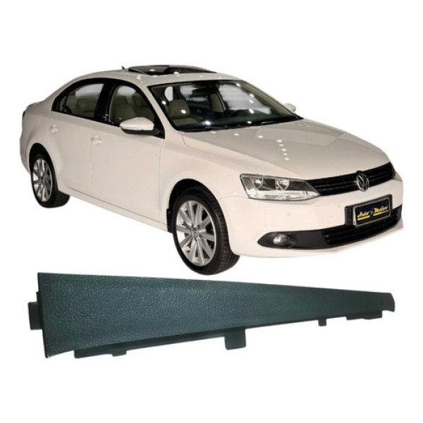 Acabamento Soleira Dianteira Esquerda Jetta 2015 5c6868237 Preto