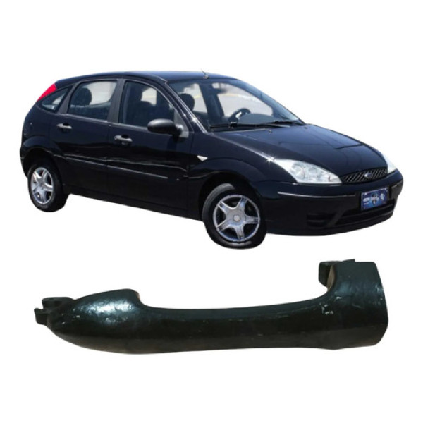 Maçaneta Dianteira Direita Maçaneta Ford Focus 2009 Original Preto Dianteira