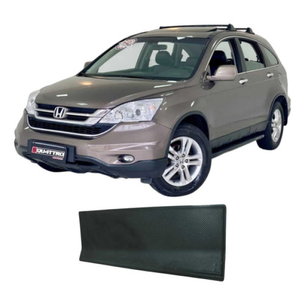 Acabamento Tapete Borracha Painel Honda Cr-v 2010 Original Preto