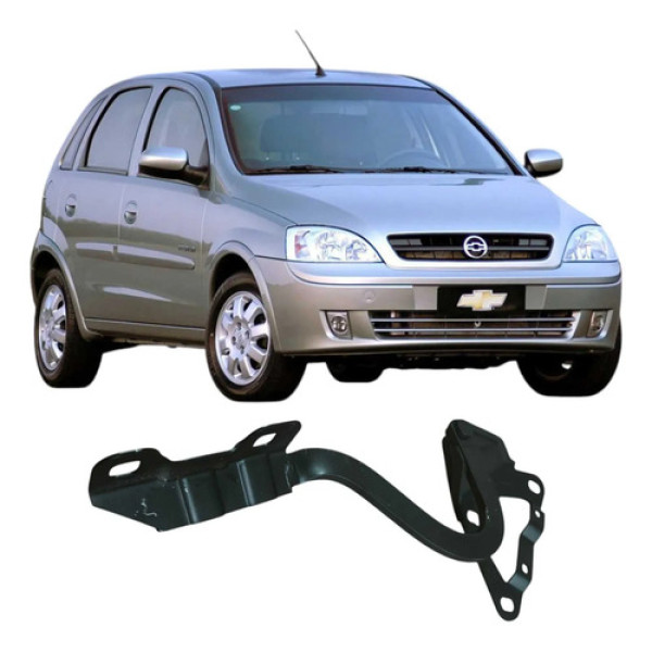 Dobradiça Direita Capo Chevrolet Corsa 2006 1.8 Original