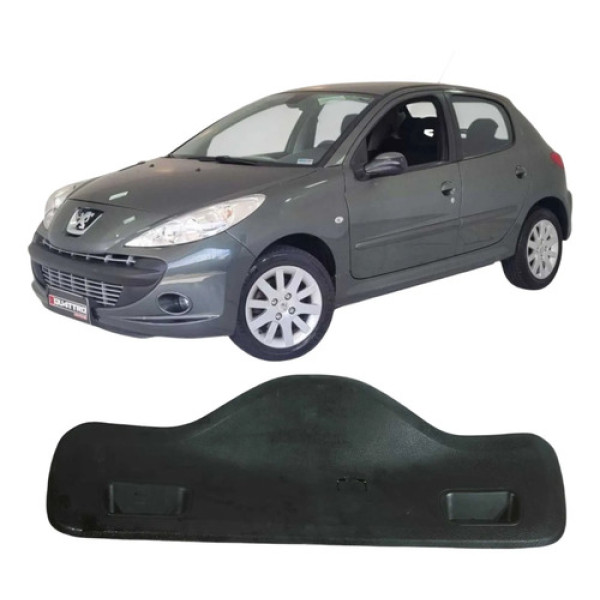 Acabamento Tampa Porta Mala Peugeot 207 2009 1.4 Original Preto