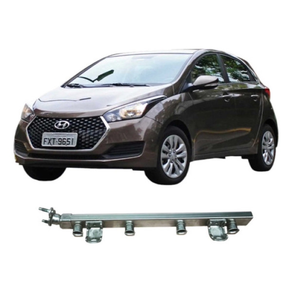 Flauta Injeçao Combustivel Hyundai Hb20 2018 1.6 Original