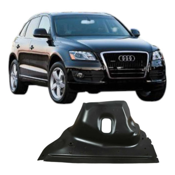 Defletor Painel Corta Fogo Audi Q5 2012 2.0 Original Preto Listras